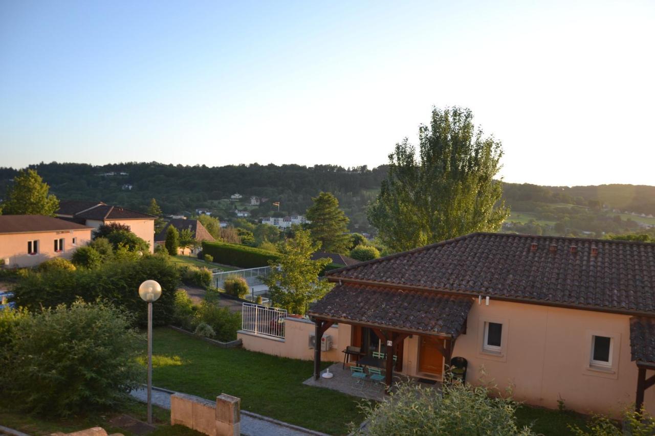 Le N4 Des Hauts De Sarlat, Clim Piscine Parking Kültér fotó